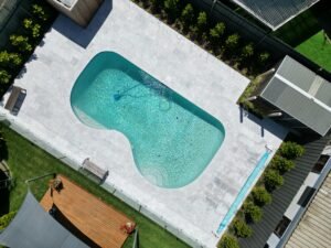 Vietnam Grey Marble Swimming Pool