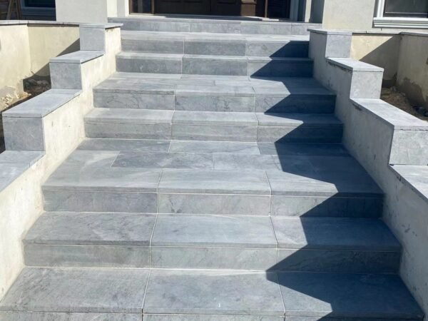Vietnam Blue Limestone Front Step