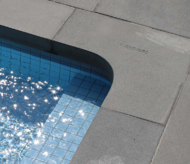 Pool Made from Vietnam Bluestone